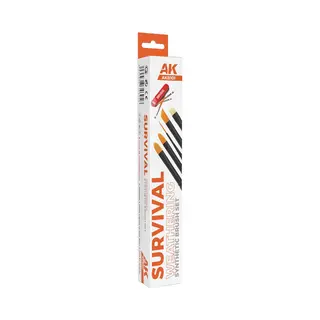 Ak Interactive Survival Weathering Brushes Set (5 Brushes)