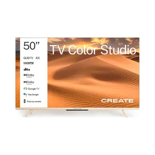 ‎Create Create - Qled 4K 50" Smart Tv Met Antireflectiescherm En Gekleurde Lijst - Tv Color Studio