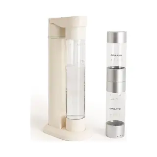 ‎Create Create - Bruiswatermachine 1L + Dubbele Fles - Soda Maker Studio