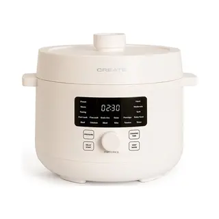 Create Create - 4L Programmeerbare Multifunctionele Elektrische Snelkookpan Gebroken Wit - Pressure Cooker Studio