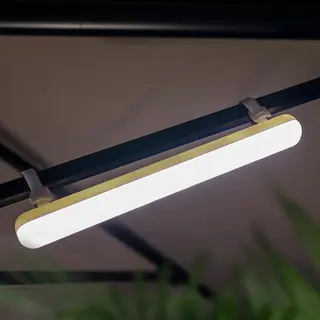 New Garden Banana - Parasol Verlichting Met Afstandsbediening - Ø3, 8 X 35 Cm - 8, 5W Led Incl. - IP54 - Wit
