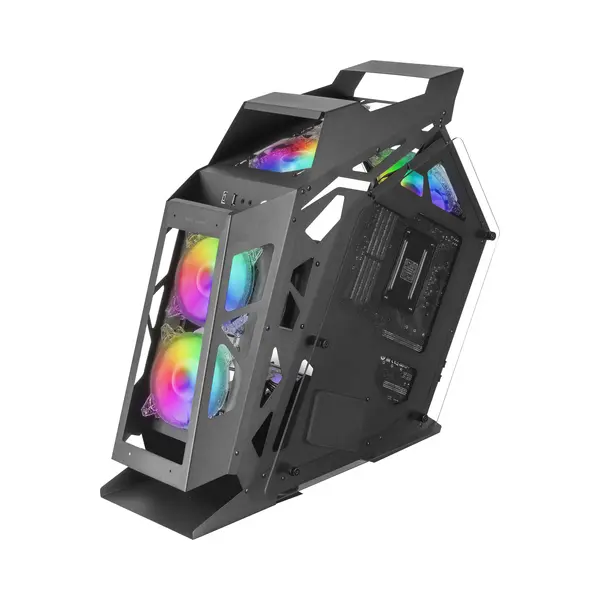 Mars Gaming MC61 computerbehuizing Tower Zwart thumbnail