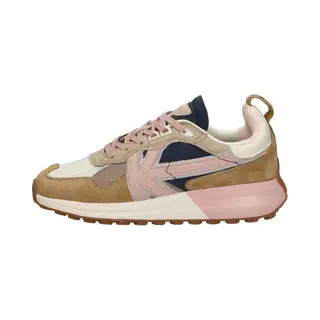 Kaotiko Detroit Sneakers - Leren Sneaker - Dames - Blauw - Maat 37