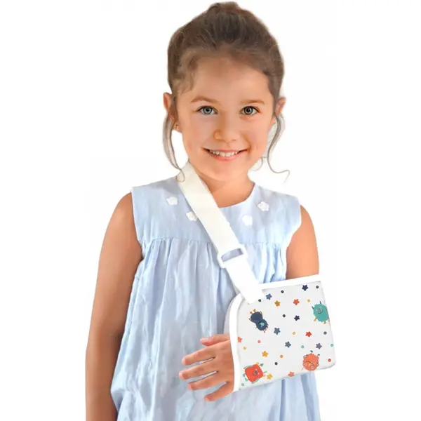 Mobiclinic ®, Armschlinge Kinder, Größe S, 100% Baumwolle, Europäische Marke, Schulterschlinge, Verstellbarer Gurt, Immobilisierende thumbnail