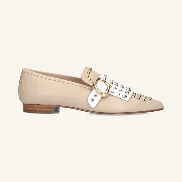 Pertini 35158 Loafers Dames - Instappers - Beige - Maat 41 thumbnail