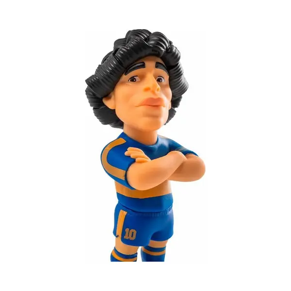 Minix Diego Maradona Figur In Gelb Und Blau, Argentinien, Sammlerstücke 12 Cm, Geschenkidee Für Kinder Und Erwachsene, Fußballfans - MN13180 thumbnail