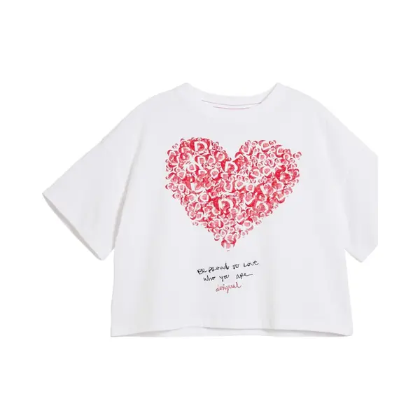 Desigual Shirt 'Minime' Rood / Zwart / Wit thumbnail