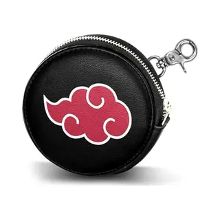 Karactermania Naruto Clouds-Cookie Coin Purse, Black, 8.7 X 8.7 Cm