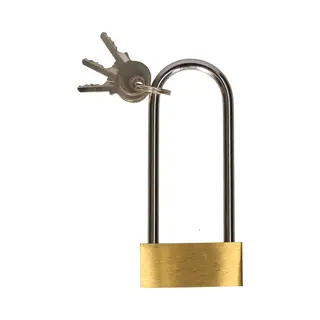 Cm Hangslot Met Sleutel - 35 Mm Beugel - 3 Sleutels - 7 X 3.5 X 1 Cm - Sloten