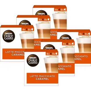 NescafÉ Dolce Gusto Latte Macchiato Caramel - 96 Koffiecups Voor 48 Koppen Koffie