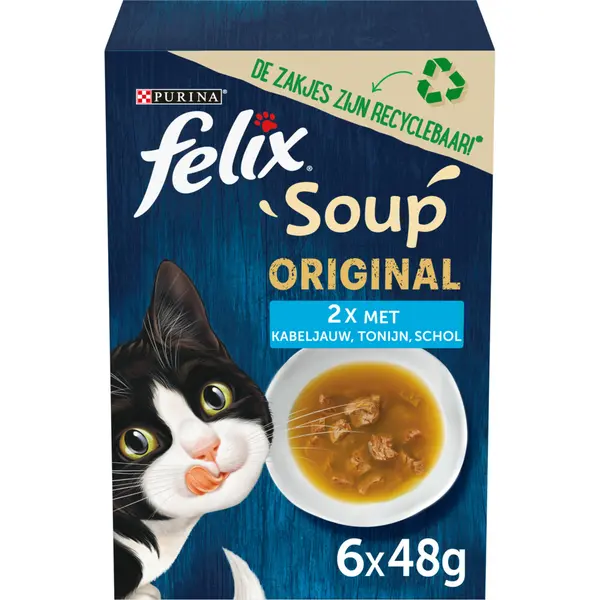 8x Felix Soup Vis Selectie 6 X 48 Gr thumbnail