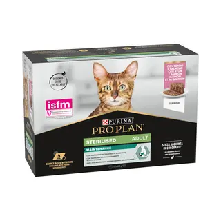 Purina Pro Plan Cat Sterilised Maintenance - Lachs & Thunfisch (12 X 85 G)