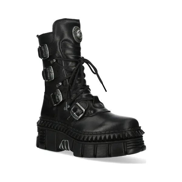 New Rock Veterlaarzen Zwart thumbnail