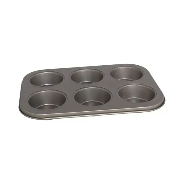 Gerimport - Muffins/cupcakes Maken Bakvorm/blik Voor 6x Stuks 26 X 18 Cm thumbnail