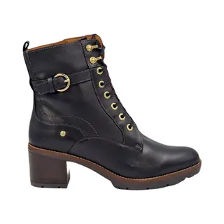 Pikolinos Stiefeletten Mit Absatz In Leder Llanes Für Frauen Farbe Black