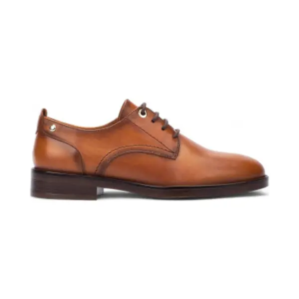 Pikolinos Für Damen. W3C-4867 Braune Lederschuhe Puertollano (41), 1 Bis 3 Cm, Schnürsenkel, Lässig, Klassisch thumbnail