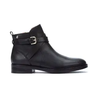 Pikolinos Für Damen. W3C-8869 Lederstiefeletten Puertollano Schwarz (37), Wohnung, Reißverschluss, Lässig