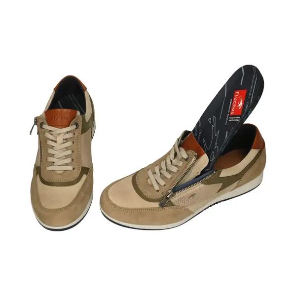 Fluchos -Heren - Taupe - Sneakers - Maat 42 thumbnail