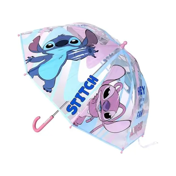 Cerda, Mädchen, Regenschirm, Stitch & Angel - Parapluie Kids, Mehrfarbig thumbnail