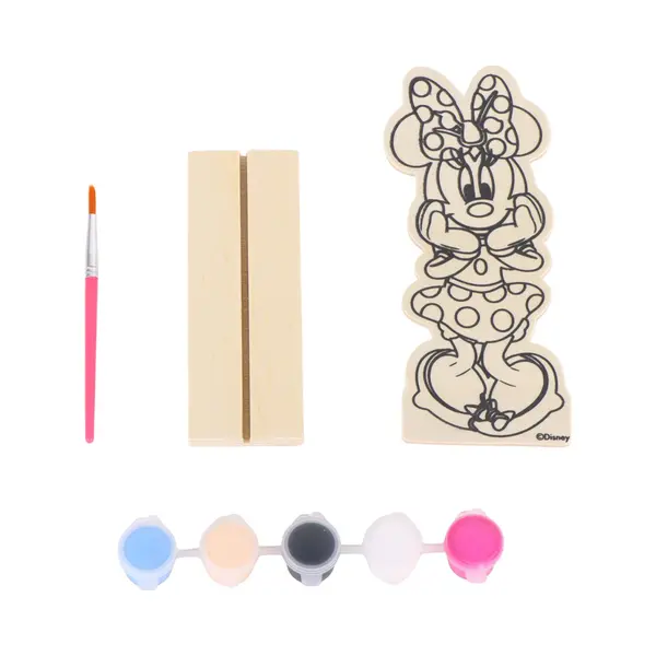 CerdÁ Life'S Little Moments Minnie-Holzfiguren – Set Aus Dekorativen Figuren Zum Bemalen Mit Minnie-Maus-Design, Aus Robustem Holz, Für thumbnail