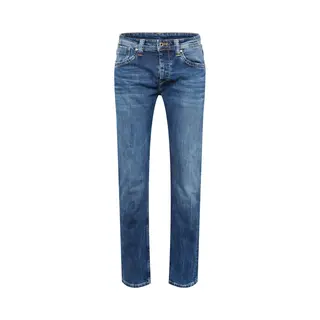 Pepe Jeans Herren Jeans Cash - Regular Fit - Blau - Streaky Stretch Medium