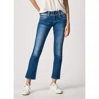 Pepe Jeans Für Damen. PL204159D45 Jeans Jen Blau (32/32), Lässig, Baumwolle