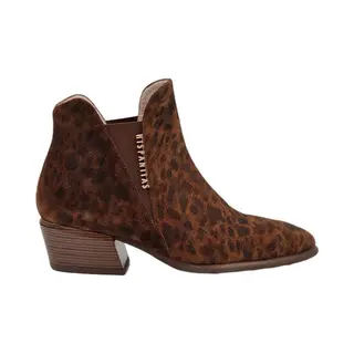 Hispanitas Verona West Leopard Print Womens Chelsea Boots PHI254383-C01 In A Plain Leather In Size 38