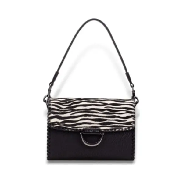 Hispanitas Für Damen. BI254407 Haar Zebra Tasche Schwarz (Osfa), Lässig, Polyurethan thumbnail
