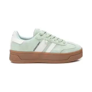 Xti Grün Gestreifte Turnschuhe