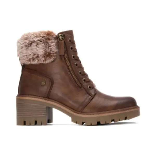 Refreshvoor Vrouwen. 17291102-Camel Enkellaarsjes 172911 Bruin (38), 3 Tot 5 Cm, Ritssluiting, Casual thumbnail