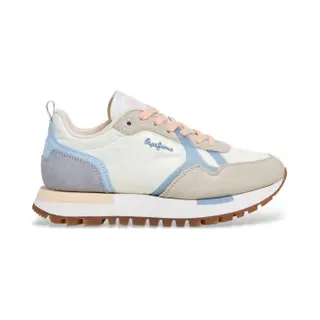 Pepe Jeans Für Damen. PLS400026 Ari Fresh Mehrfarbige Schuhe (41), Wohnung, Schnürsenkel, Lässig