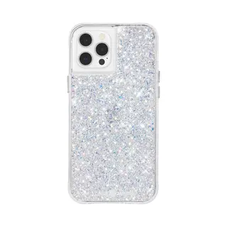 Case-mate Twinkle mobiele telefoon behuizingen 15,5 cm (6.1") Hoes Zilver, Transparant