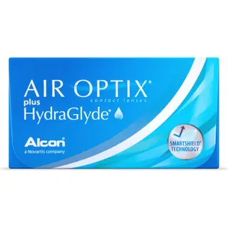 Air Optix Plus HydraGlyde Monatslinsen Weich | 6 Stück | Bc 8.6 Mm | Dia 14.2 Mm | +05.25 Dioptrien