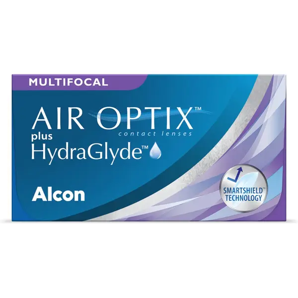 Air Optix, Contactlenzen, Plus HydraGlyde Multifocaal (+1, Maandlens, 6 Pcs., Multifocaal) thumbnail