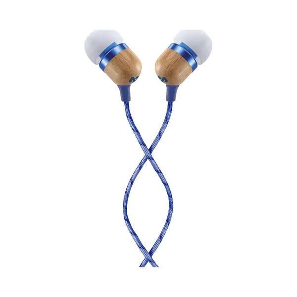 The House Of Marley Smile Jamaica Headset Bedraad In-ear Oproepen/muziek Blauw, Wit thumbnail
