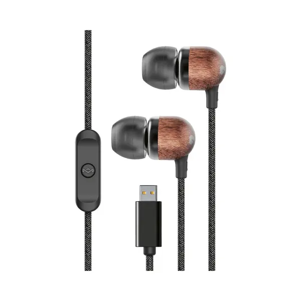 Marley House Of Smile Jamaica Usb-C Kopfhörer Kabelgebunden Mit 9, 2-mm-Treiber – Nachhaltige In-Ear-Kopfhörer Mit Kabel, Verwicklungsfrei, thumbnail