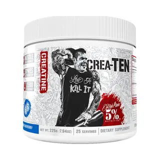 5% Nutrition - Rich Piana Crea-Ten (225g) Blueberry Lemonade - Creatine - Creatine-Mix