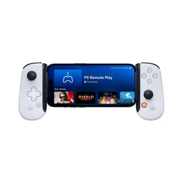 Backbone One for iPhone PlayStation Edition Weiß Lightning Gamepad Pc, Playstation, Xbox, iOS thumbnail