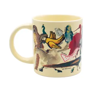 The Unemployed Philosophers Guild Artistic Bird Mug - Featuring Feathered Friends From Famous Paintings Throughout Art History, Comes In A Fun Gift