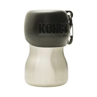 Kong H2O Stainless Steel Water Bottle - Schwarz - 255 Ml