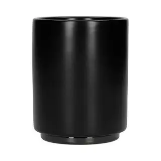 Latte Cup Fellow Monty Milk Art Matte Black, 325 Ml