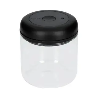 Fellow Atmos Vacuum Canister For Coffee & Food Storage - Airtight Sealed Container, Clear Glass, Medium Coffee Bean Storage, 0.7 Litre Jar