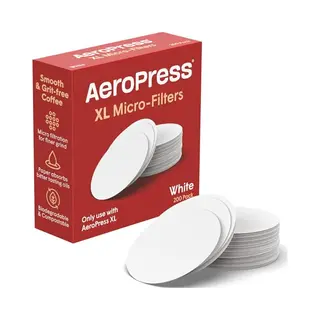 AeroPress Xl Ersatzfilterpackung – Mikrofilter Für AeroPress Xl Espresso-Kaffeemaschine (200 Stück)