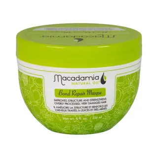 Macadamia Het Bond Repair Mask Helpt Om Te Behandeld En Beschadigd Haar Te Herleven En Te Versterken, Geformuleerd Met Aminozuren Van Natuurlijke Oorsprong,