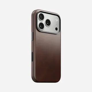 Nomad Traditional Leather Case mobile phone case 16 cm (6.3") Cover Brown