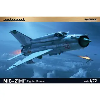 Eduard MiG-21MF Jachtbommenwerper 1/72 Professioneel Pakket