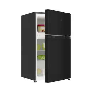 CHiQ Kühl-/Gefrierkombination Table Top Kühlschrank, 85 Cm Hoch, 47 Cm Breit, Mini-Kühlschrank, 4 Starkes Gefrieren, 12 J Garantie Auf Kompressor