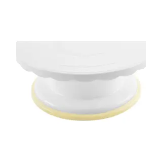 Orion - Draaiende Taartplateau - 28 Cm - Wit - Gemakkelijk Te Reinigen