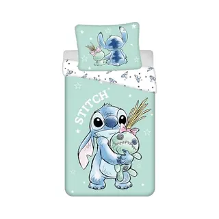 Disney Lilo & Stitch Dekbedovertrek Buddies - 140 X 200 Cm + 70 X 90 Cm - Katoen