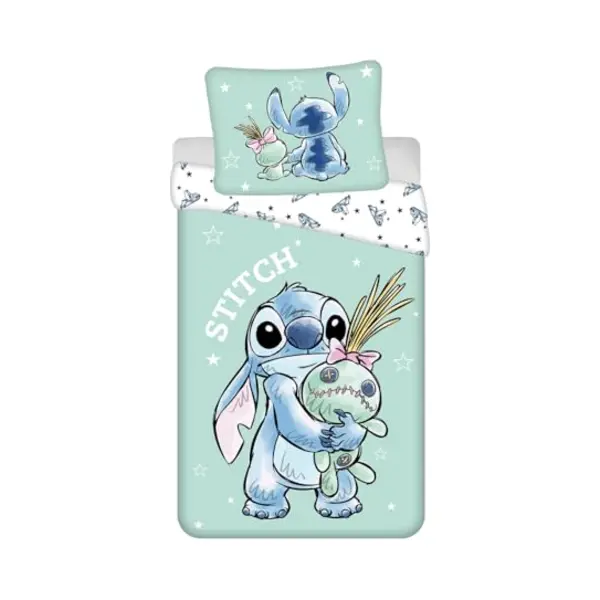 Disney Lilo & Stitch Dekbedovertrek Buddies - 140 X 200 Cm + 70 X 90 Cm - Katoen thumbnail